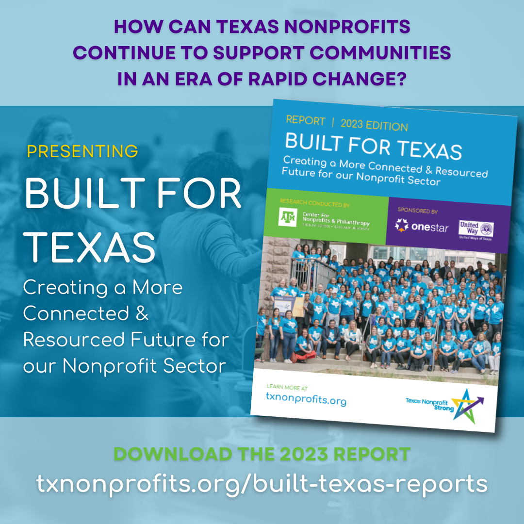 Built For Texas Toolkits Texas Nonprofit Strong